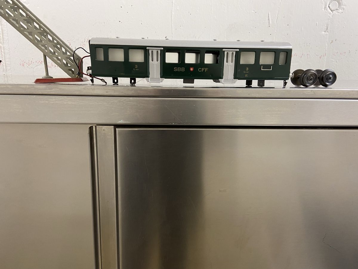 Märklin Modelleisenbahnen: Antike Märklin Blech Eisenbahn Sammlung, Spur 0 – Gebraucht aus Dietikon von brocki-eyra 5