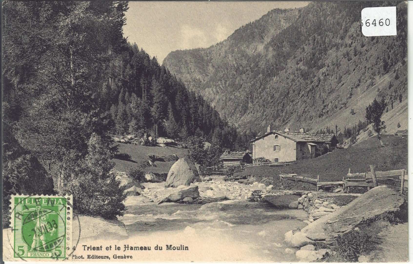 Ansichtskarten: Trient - Le Hameau du Moulin – Gebraucht aus Ettingen von Kartenplanet