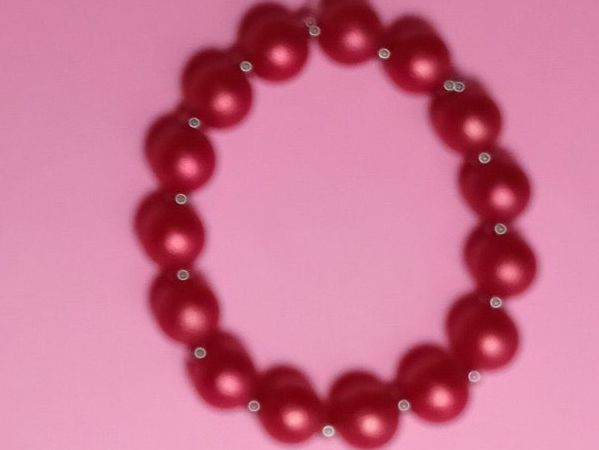 Bracciali & Braccialetti: armband modeschmuck,,,rot farbe,,,matt – Nuovo (secondo la descrizione) da Basel venduto da bij_5hqd