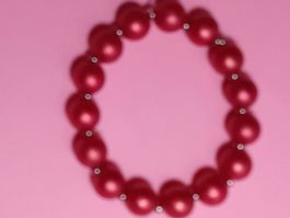 armband modeschmuck,,,rot farbe,,,matt
