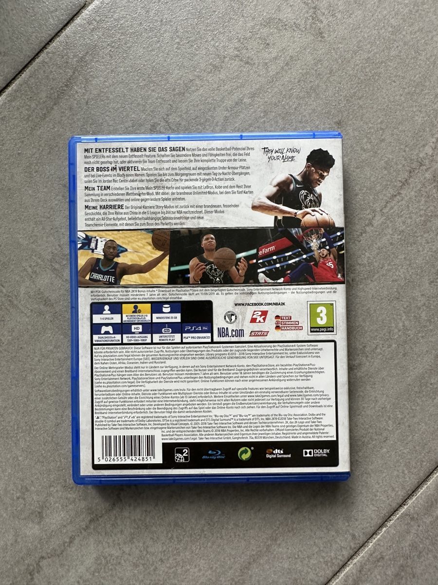 Giochi: NBA 2K 19 – Usato da Dällikon venduto da deanderalex 1