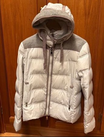 Moorer Jan Mayen Daunenjacke - M/L - creme/taupe - TOLL!