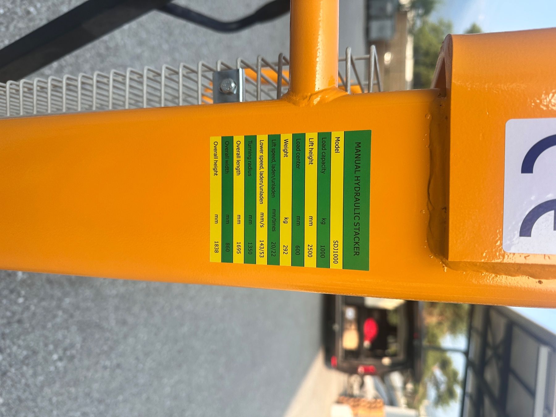 Pallets: Muletto manuale – Usato da Randogne venduto da Swb_120 1