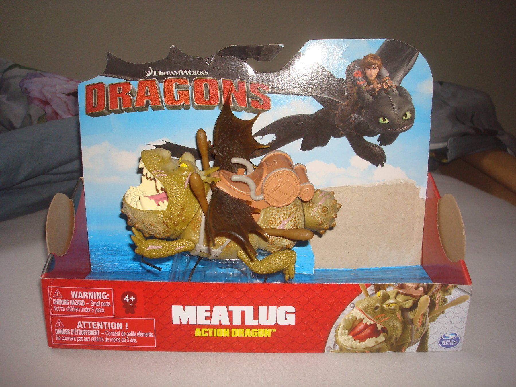 Figurines: Dragons Fleischklops Meatlug  feuert Projektile  Spin Master – D'occasion à Niederhasli par Carolina10