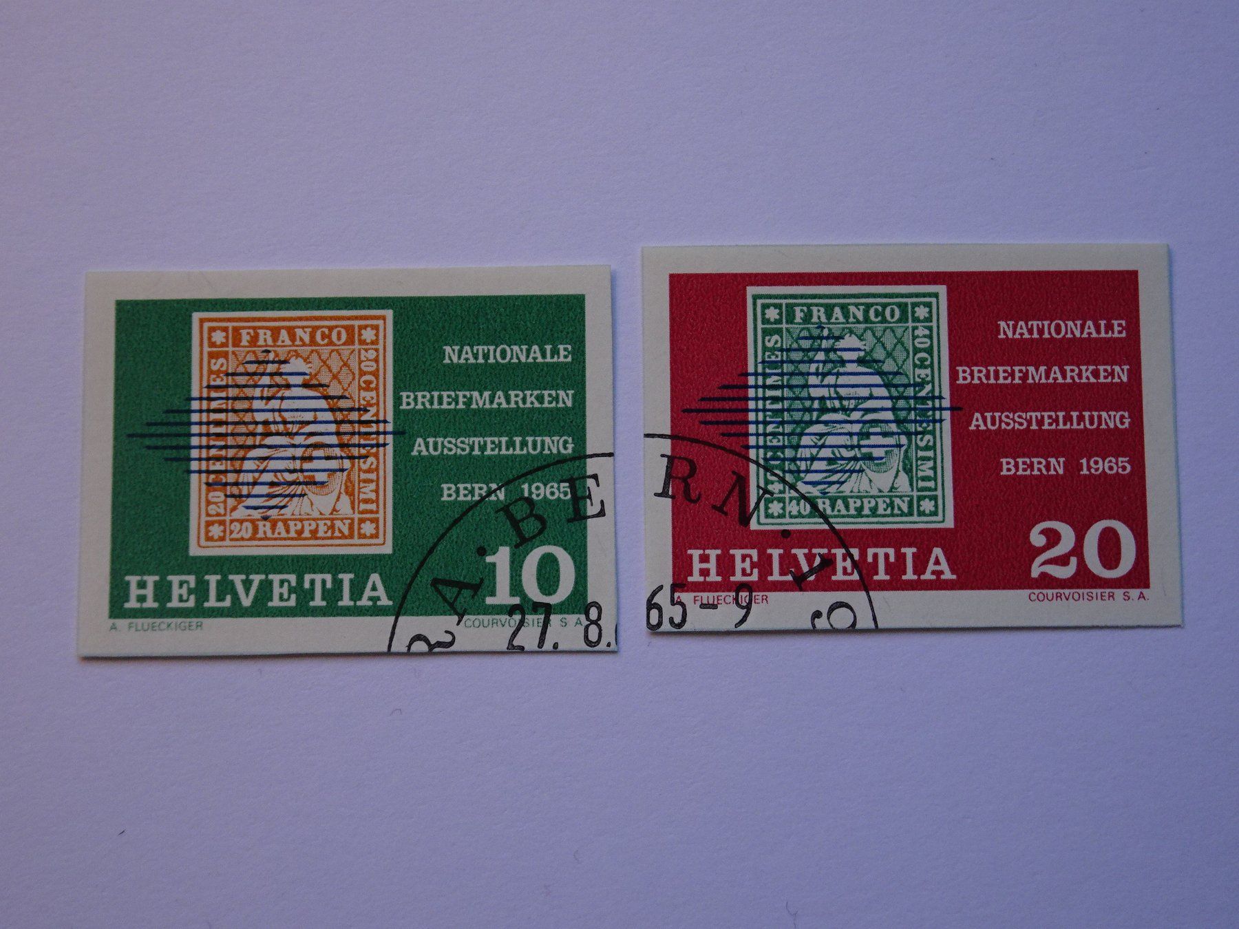 Tous les timbres: NABA 1965 – Neuf (Voir description) à Aadorf par Chnorli-Furz