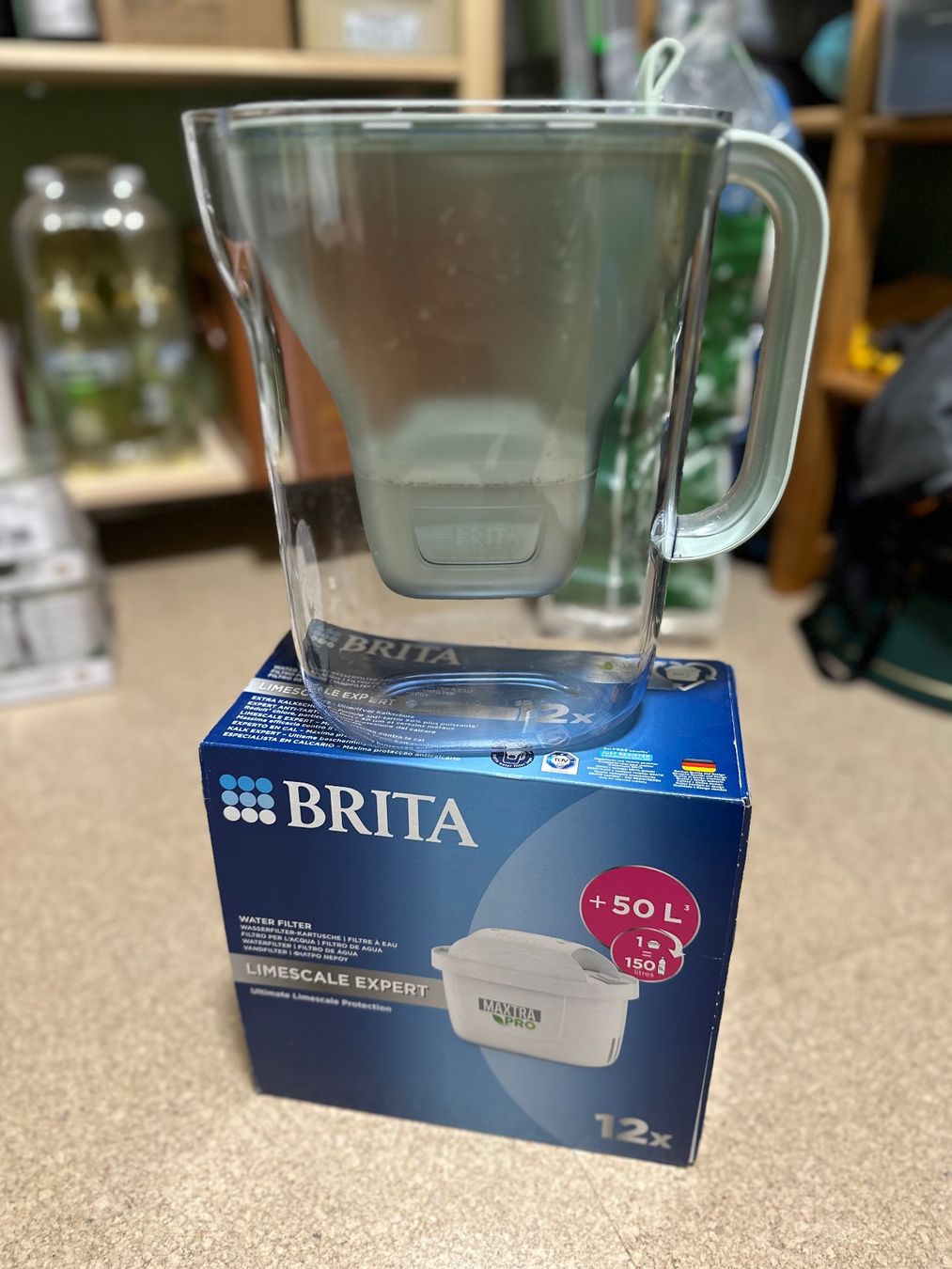 Brita Elettrodomestici da cucina: Brita Tischwasserfilter inkl. 9 Filterkartuschen – Usato da Altstätten SG venduto da reb_rtw6