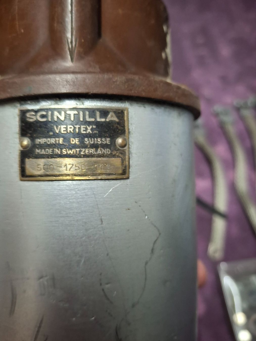 Alle Autoersatzteile: Scintilla Vertex NV4 Zündmagnet Oldtimer – Defekt aus Horriwil von TOKYONIGHTS 1