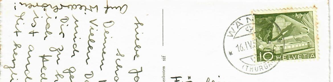 Cartoline postali: Wängi TG 1958 – Usato da Hochdorf venduto da Ziegel-16 1