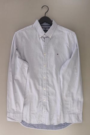 Tommy Hilfiger Langarmhemd Gr. L blau