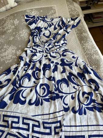 Maxi Abito estivo L/XL chiusura a portafoglio