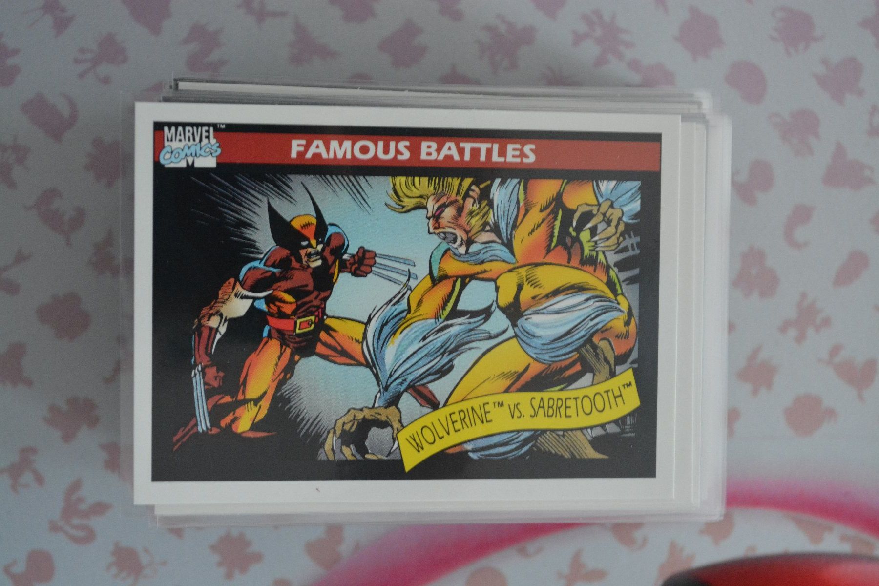 Marvel Carte collezionabili: Marvel Universe 1990 Trading Cards - Wolverine vs Sabretooth – Usato da Altstätten SG venduto da GGsGameshop