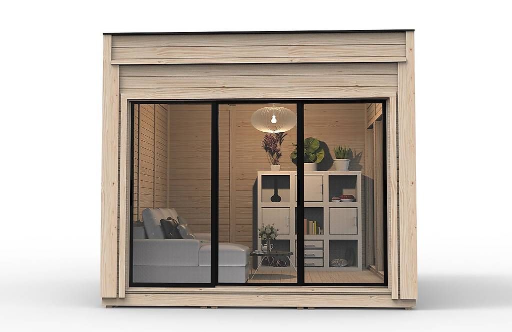 Casette da giardino & serre: Modulhaus 3 x 3 Meter / WPMH33 – Usato da St. Gallen venduto da Spa_at_Home911 1
