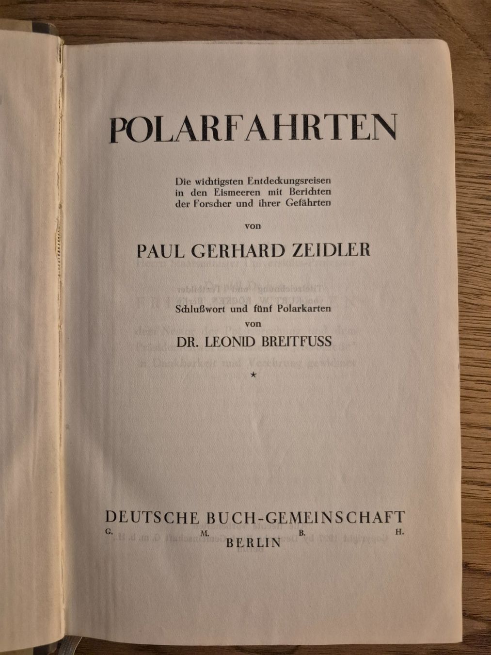 Bücher: Polarfahrten – Gebraucht aus Balsthal von Jamamoegg 1
