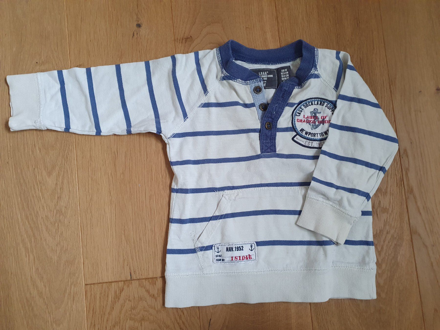 Lotti & Set di vestiti: Kleiderpaket Gr. 80 mit Hemd, Hosen, 2 Pullover und Hut – Usato da Arni AG venduto da Xalia 3