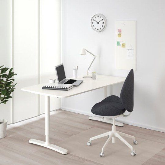 Ikea Schreibtische: Bureau noir Ikea Bekant – Gebraucht aus Martigny von plp_w89c 2