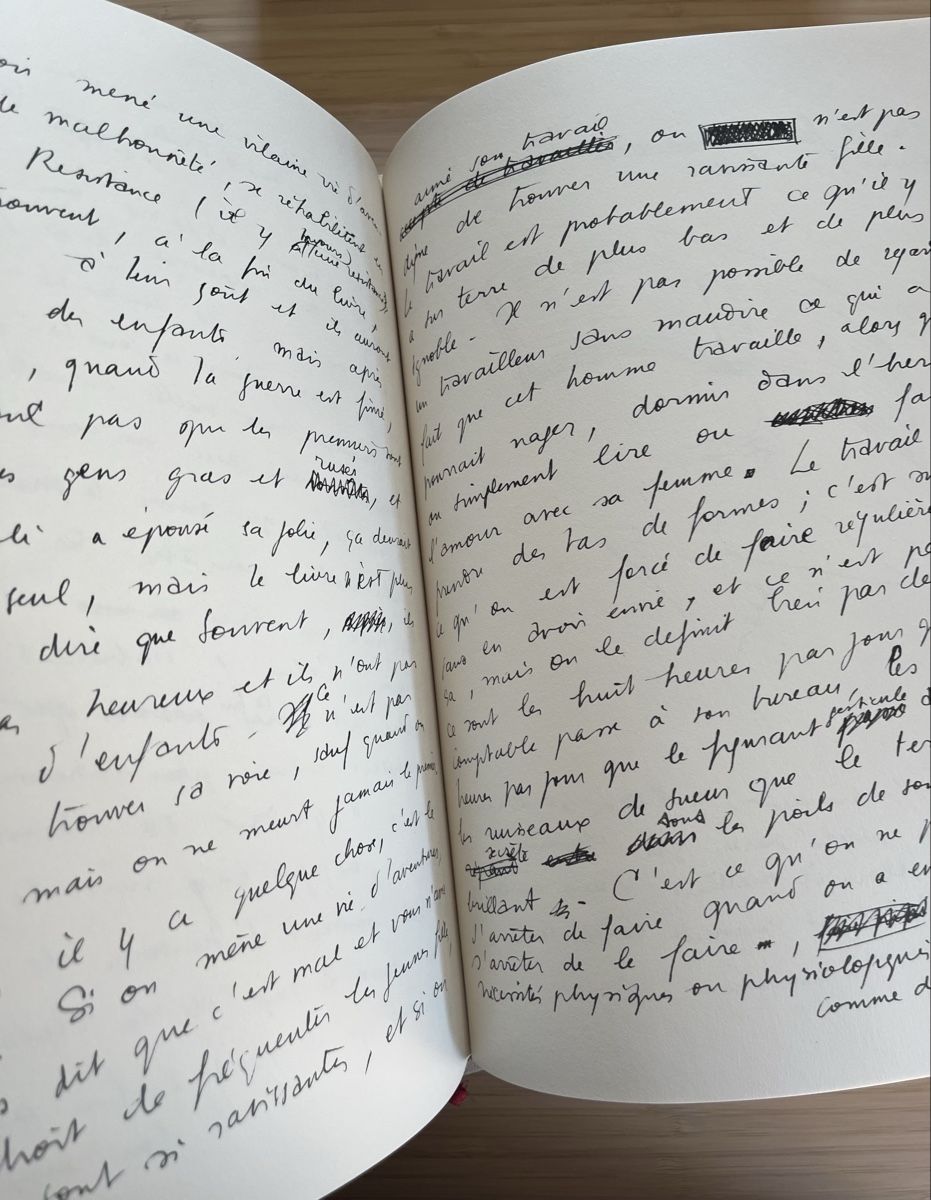 Bücher: Boris Vian/ Manuscrits fac-similés – Gebraucht aus Euseigne von so.ART 6