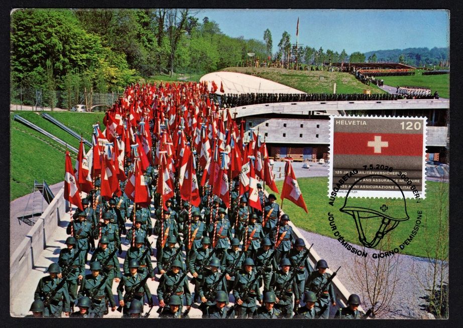 Tutti i francobolli: Maximumkarte Militärversicherung – Nuovo (secondo la descrizione) da Dottikon venduto da haeusibuh5