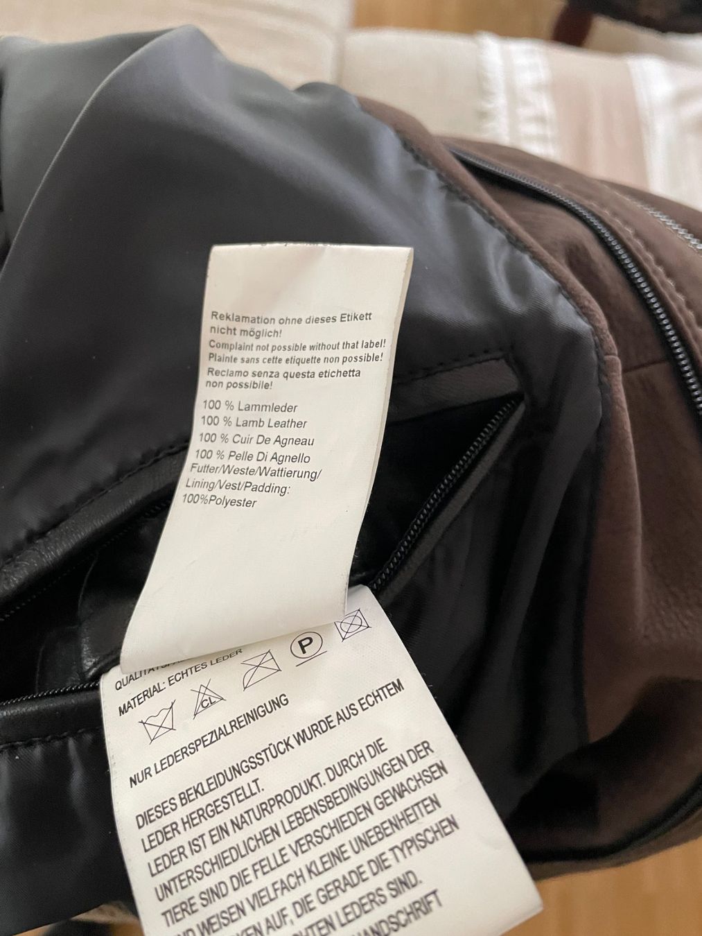 Jacken: Lamm-Lederjacke Milestone – Gebraucht aus Rümlang von Boehneli7 7