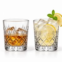 Trinkgläser, Whiskygläser Kristall 280ml transparent, 6 Stk