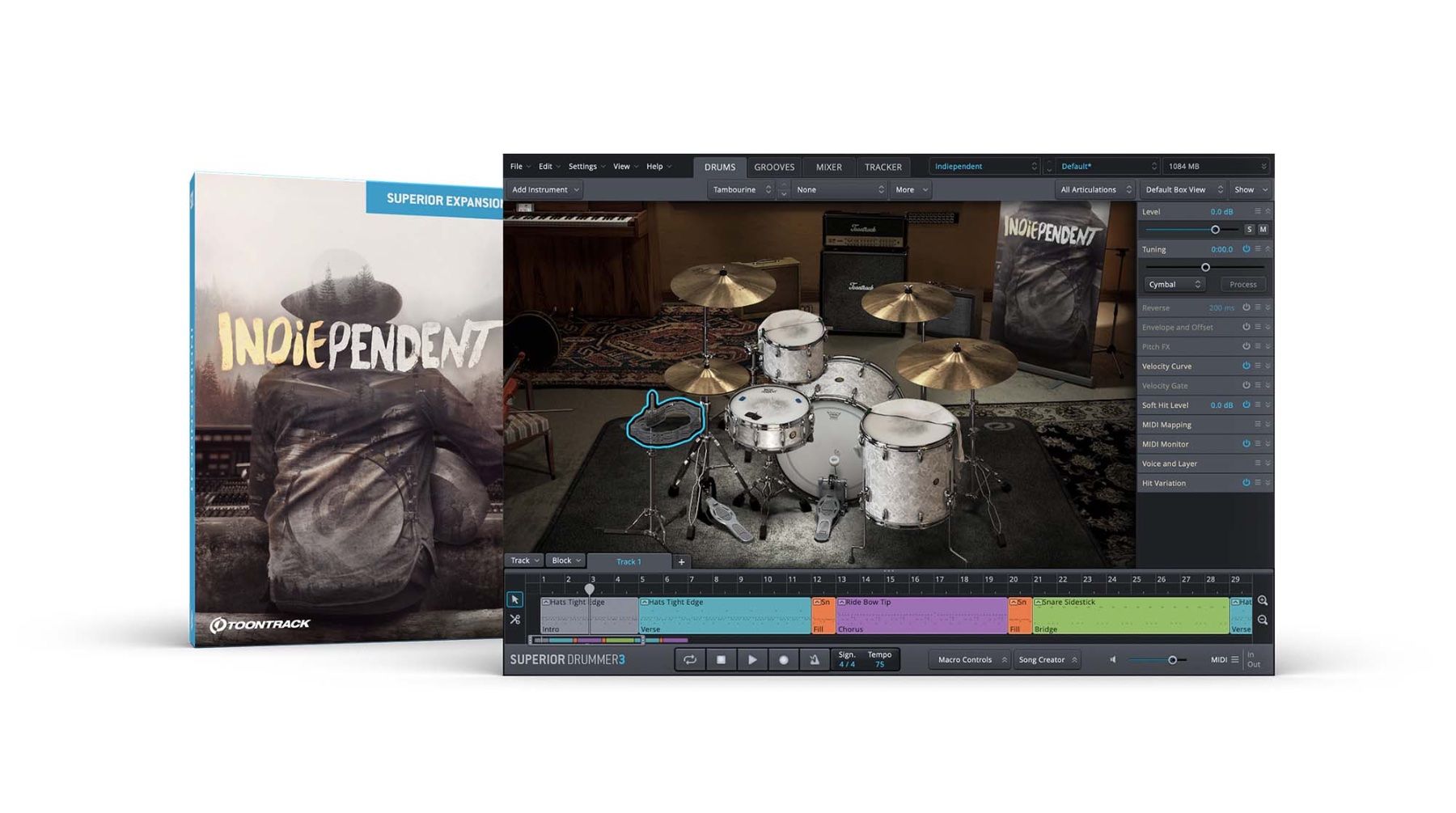 Software: TOONTRACK INDIEPENDENT SDX NEUF – Nuovo e nell'imballaggio originale da Petit - Lancy venduto da Klettos 1