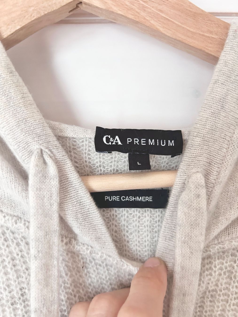 Maglioni & Felpe: C&A Kaschmir Hoodie - Gr. L – Usato da Illnau venduto da Monkky 4