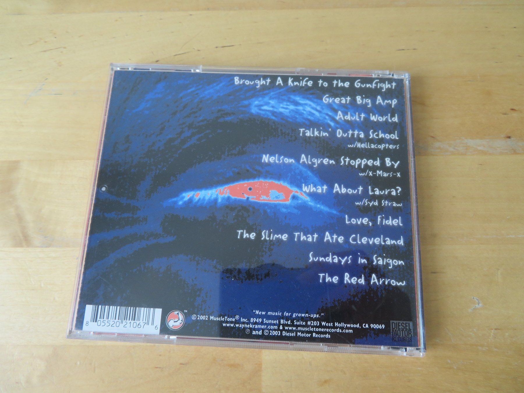 CD: WAYNE KRAMER (MC5) "Adult World" – Usato da zürich venduto da Goldimmund 4