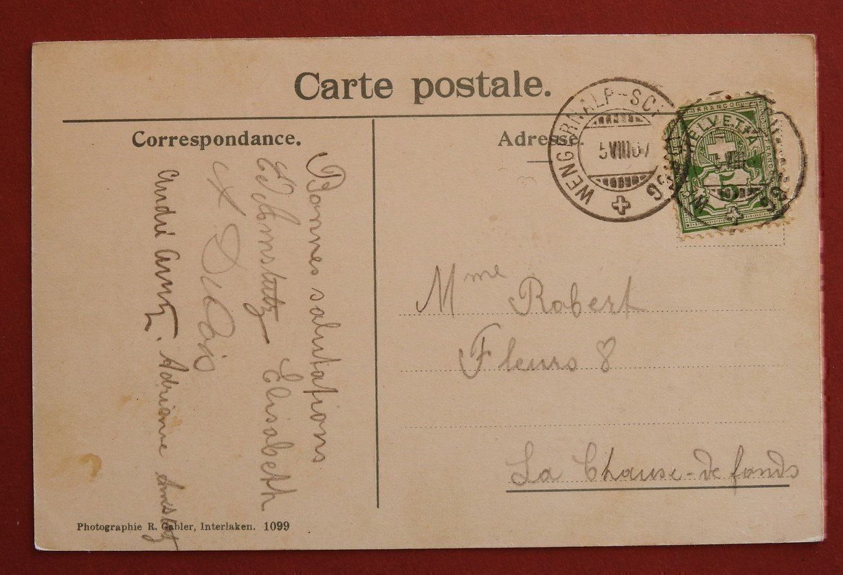 Cartoline postali: Staubbach bei Lauterbrunnen ! – Usato da Rain venduto da 999-800-K 1