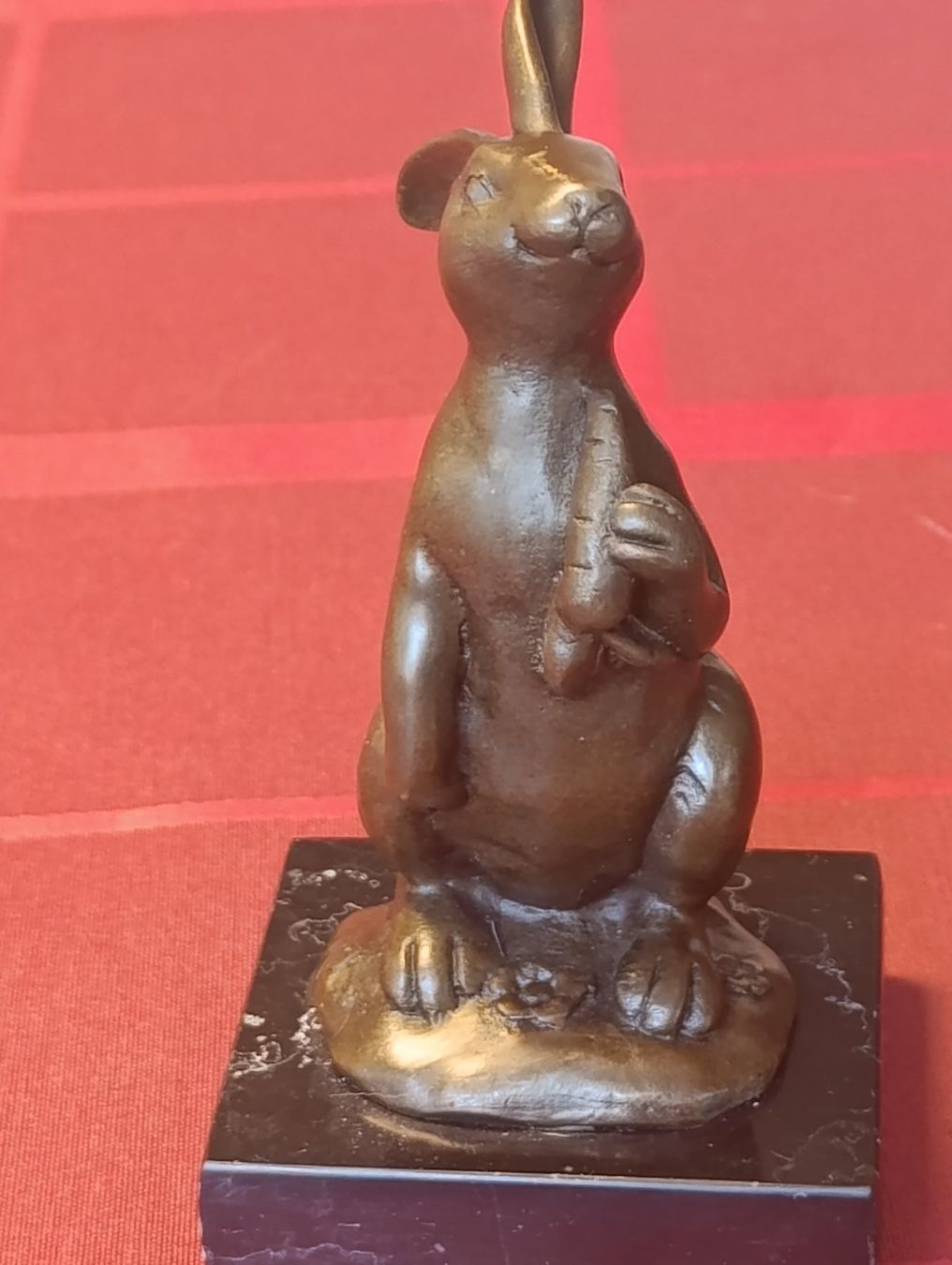 Statuette: BRONZE OSTER HASE TOP FIGUR – Nuovo (secondo la descrizione) da Reinach BL venduto da Katzenmorli 7