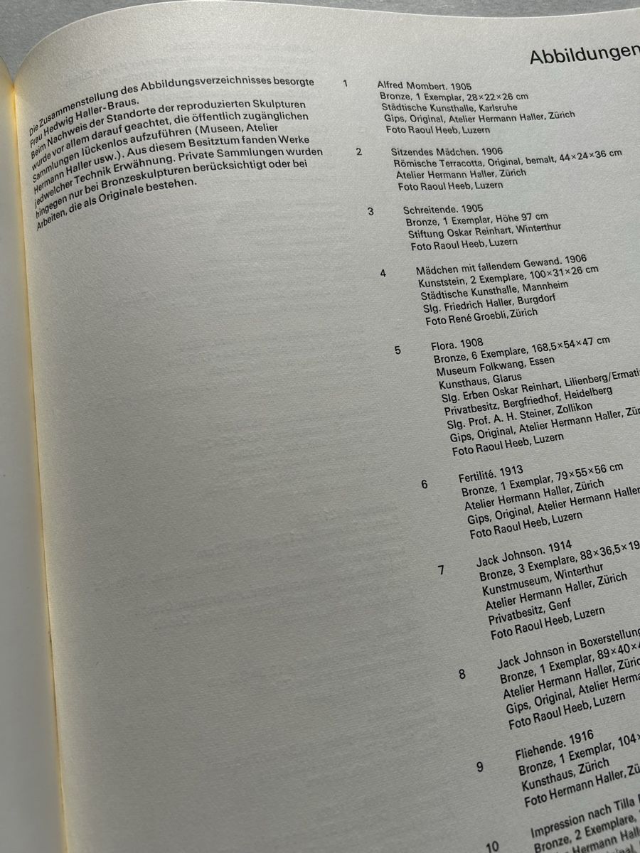 Bücher: Hermann Haller - Monographie, Erker Verlag – Gebraucht aus Zürich von Coffeetable88 5