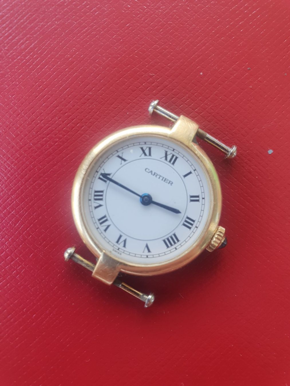 Cartier Orologi: CARTIER VENDOME UHR 18K GOLD – Usato da Bottighofen venduto da menschenfamilie
