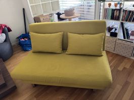 Möbel Pfister Bettsofa 140x200 Senfgelb Schlafsofa