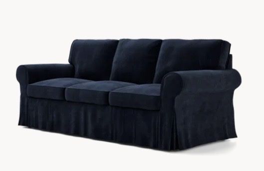 Sofas: Sofa Ektrop Ikea mit 3 Bezügen – D'occasion à Nidau par leo_h2vb 3