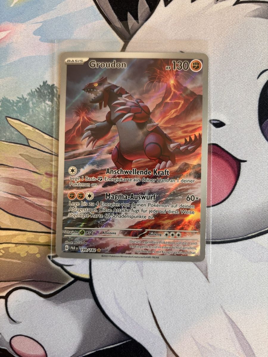 Pokémon Carte collezionabili: Groudon (PAR 199)  – Usato da Regensdorf venduto da sam_qrg5