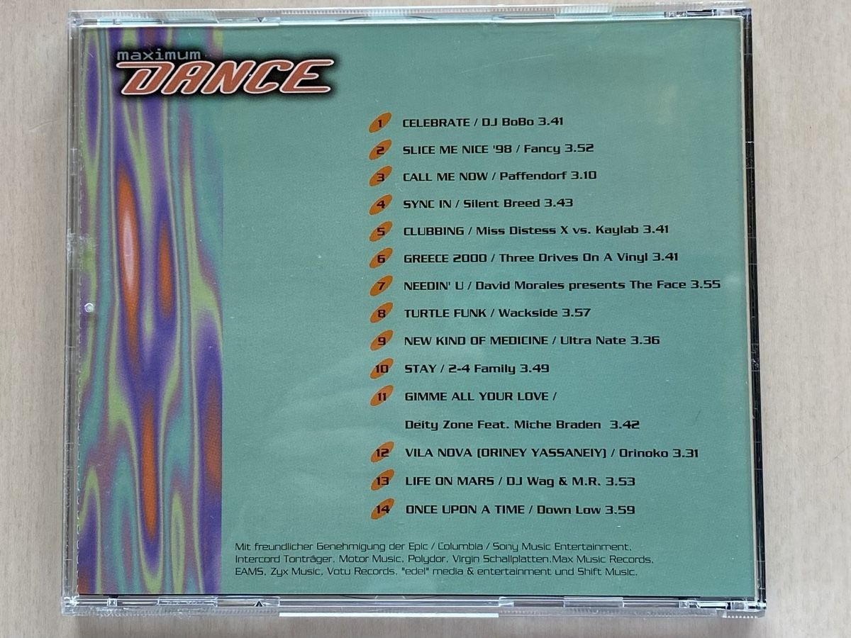CDs: Maximum Dance Vol. 7, 8, 10, 11 & 12 – Gebraucht aus Oberried Brienz von Chyara 5