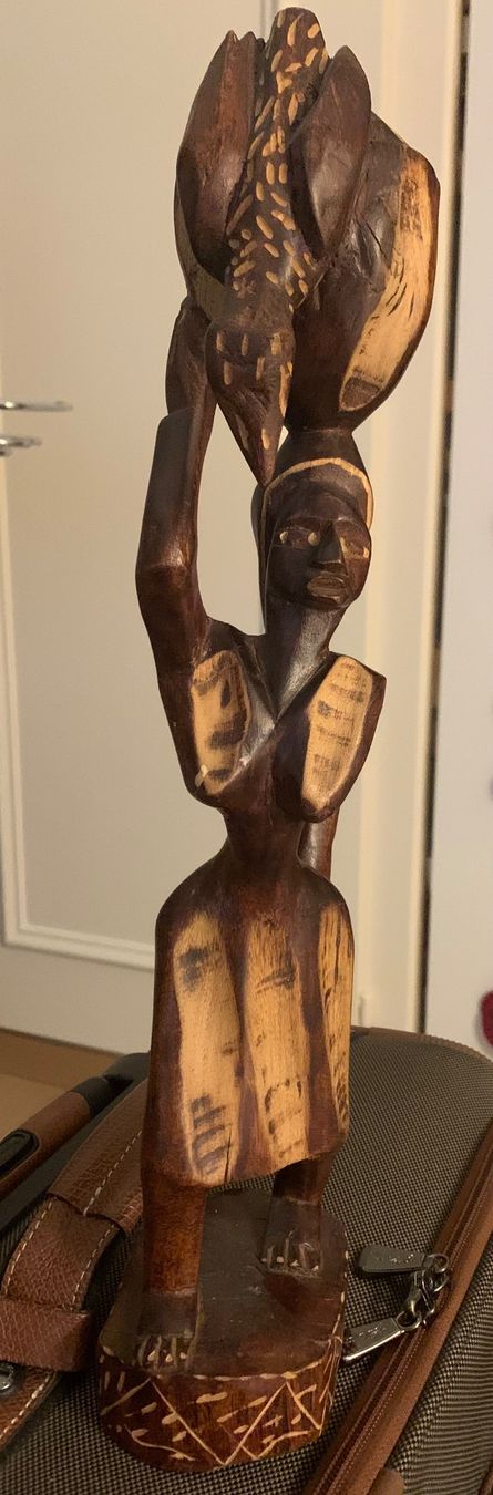 Sculptures & Statues: Deux statuettes en bois sculpté artisanat – D'occasion à thonex par begochiqui 2