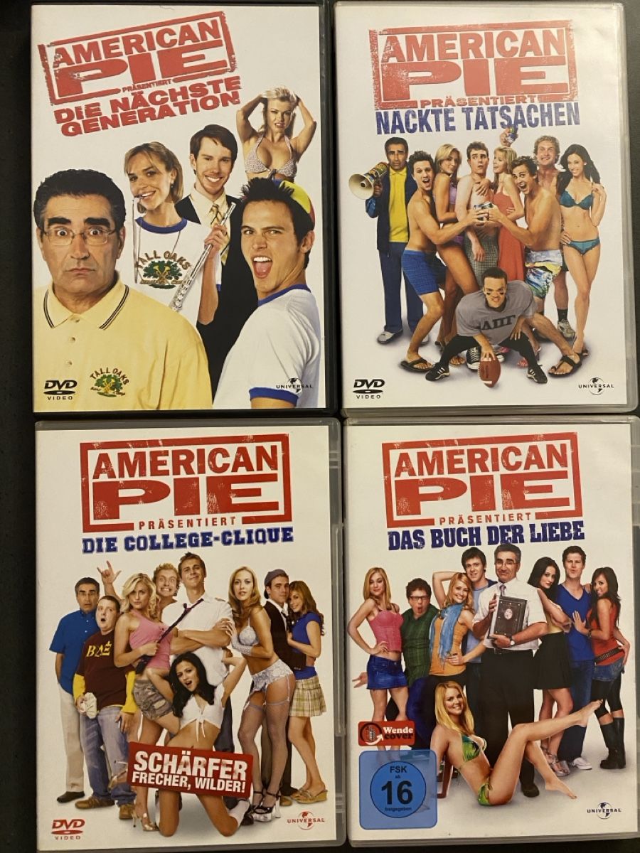 Tutti i DVDs: American Pie DVD Collection -  4 Filme – Usato da Leibstadt venduto da Shopcity