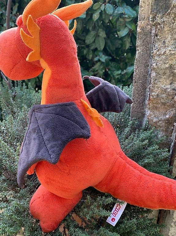 Nici Giocattoli: NICI Echasse Dragon rouge 35 cm – Usato da Martigny venduto da only__you 2