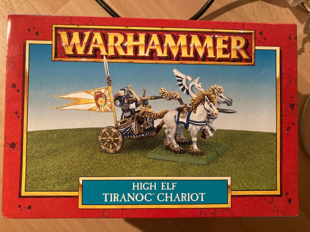Warhammer – Char De Tiranoc Hauts-Elfes – Métal – Occasion