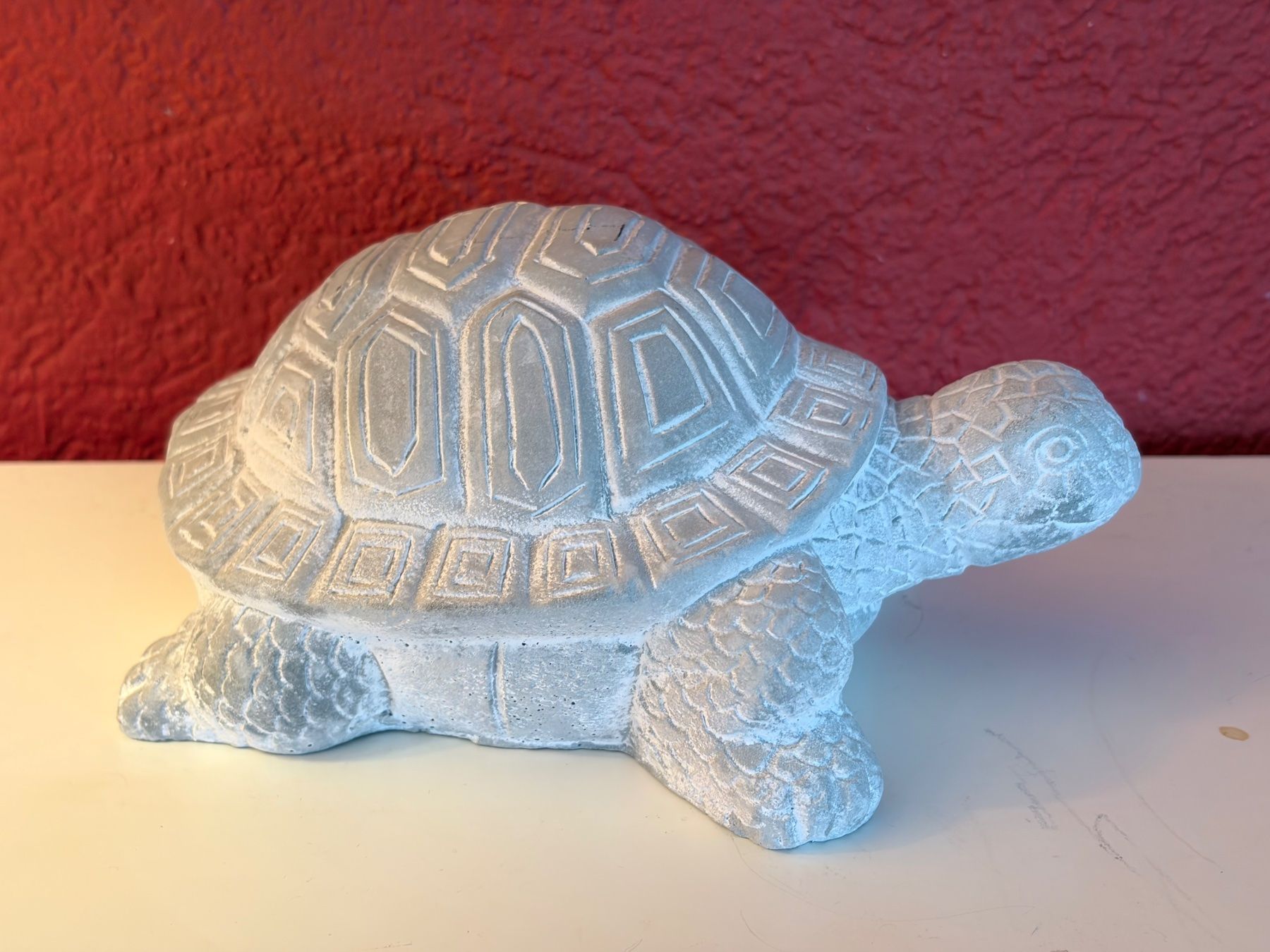 Statuette: Schildkröten Garten-aus Beton – Nuovo e nell'imballaggio originale da Zäziwil venduto da Emlea 1