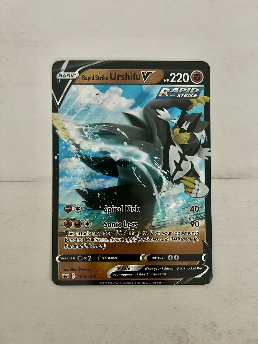 Pokémon Sammelbilder & Trading cards: Pokémon Overciced Karten urshifu V – Neu (gemäss Beschreibung) aus Bremgarten AG von Martinzeiter
