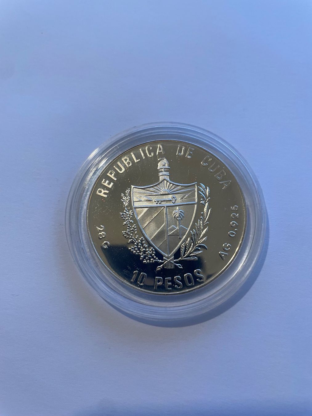 Tutti le monete: Silver coin Cuba 1992 Olympics – Usato da Viganello venduto da rad_tt9y