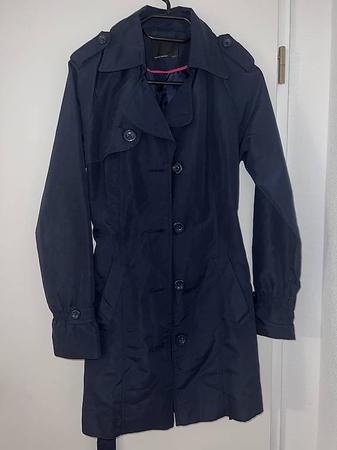 Vero Moda Trenchcoat dunkelblau Gr. XS