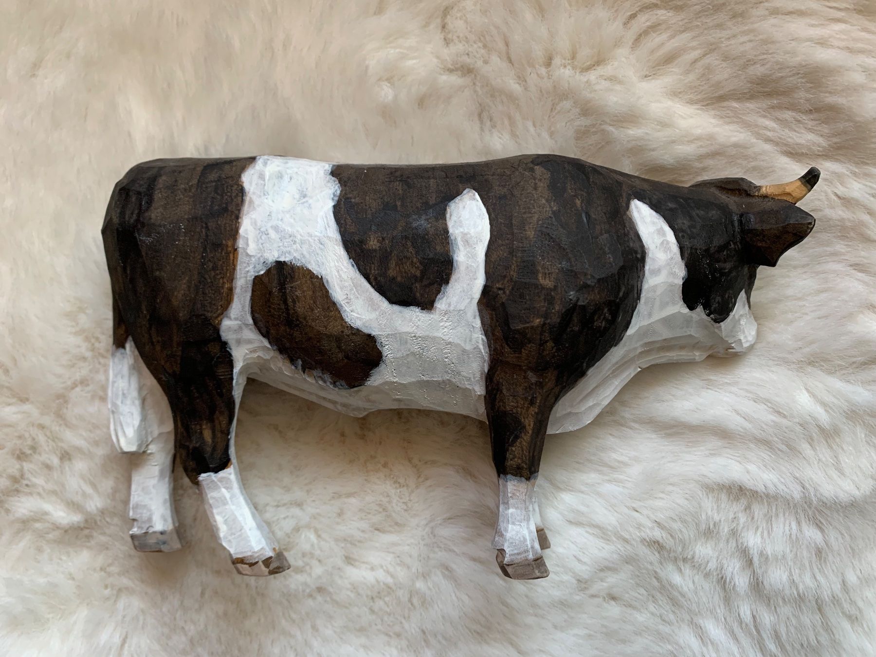Statuette: Ochse, Stier, Holz, Brienz, Krippenfigur – Usato da Kloten venduto da petrol5555 2
