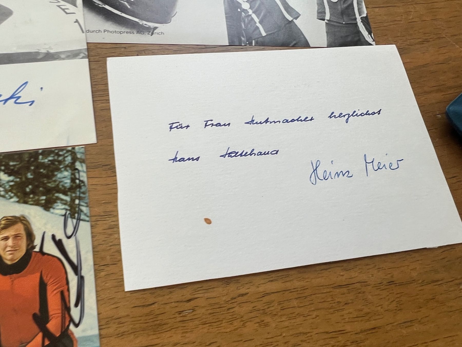 Autografi: Verschiedene Autogramme, Nr 337 – Usato da Glattfelden venduto da maa_qcj8 2