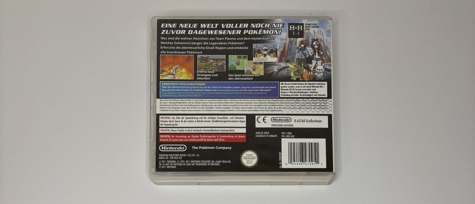 Spiele: NDS - Pokémon schwarze Edition – Gebraucht aus Allschwil von Bullach 2