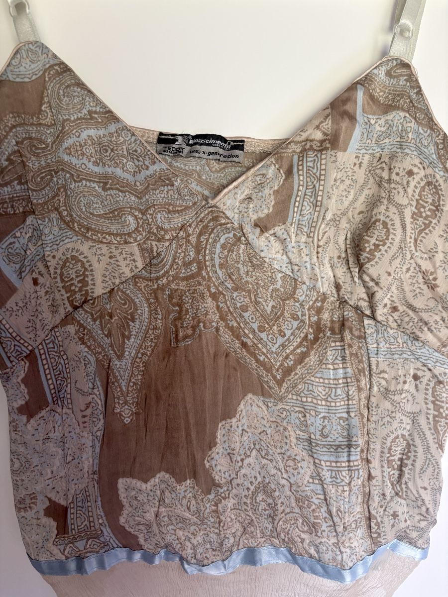 Top: vintage camisole print top – Usato da Leissigen venduto da lamooniade