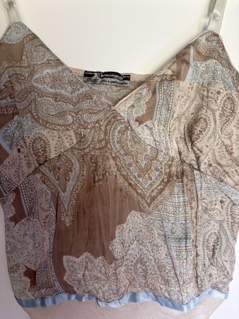 vintage camisole print top