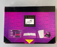 Kalligraphie 4er Füllfeder-Set von Parker mit Anleitung