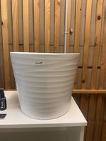 Luwasa Übertopf Keramik weiss, gross (Ø 36 cm)