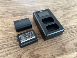 SmallRig Ladegerät mit 2 Akkus